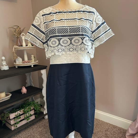 NWT Elie Tahari Dress (size 14) - Picture 4 of 10